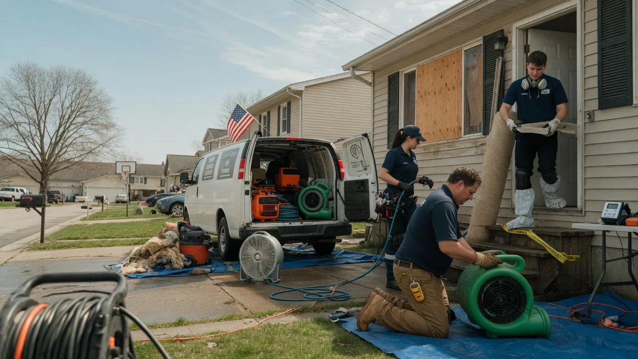 Water Damage Restoration in Harris, IA near me